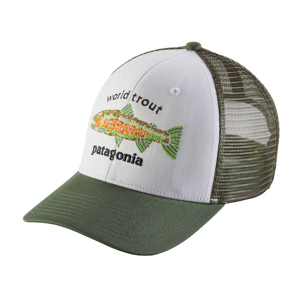 Patagonia World Trout Fishstitch Trucker Hat